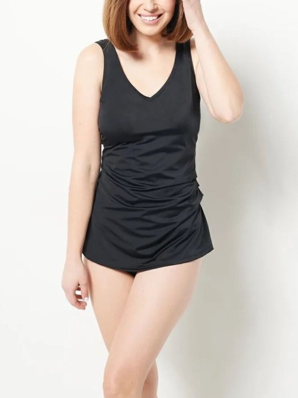 Kim Gravel x Swimsuits For All Sarong Front Suit